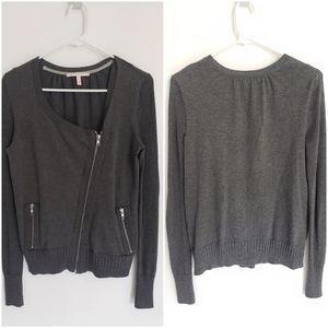EUC Victoria's Secret Small (S) Zipper Front Cardigan with Zip Pockets